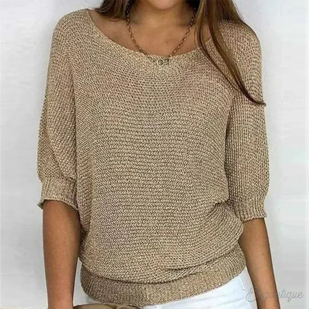 Delaney | Elegant Knit Sweater