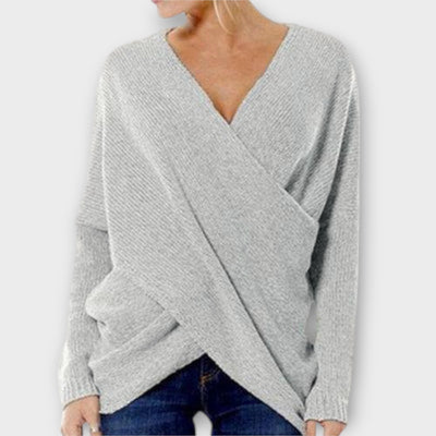 Mackenzie | Crossed Sweater