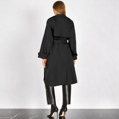 Elara | Women’s Classic Double-Breasted Trench Coat